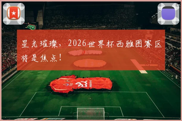 星光璀璨，2026世界杯西雅图赛区将是焦点！