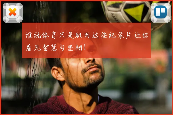 谁说体育只是肌肉这些纪录片让你看见智慧与坚韧！
